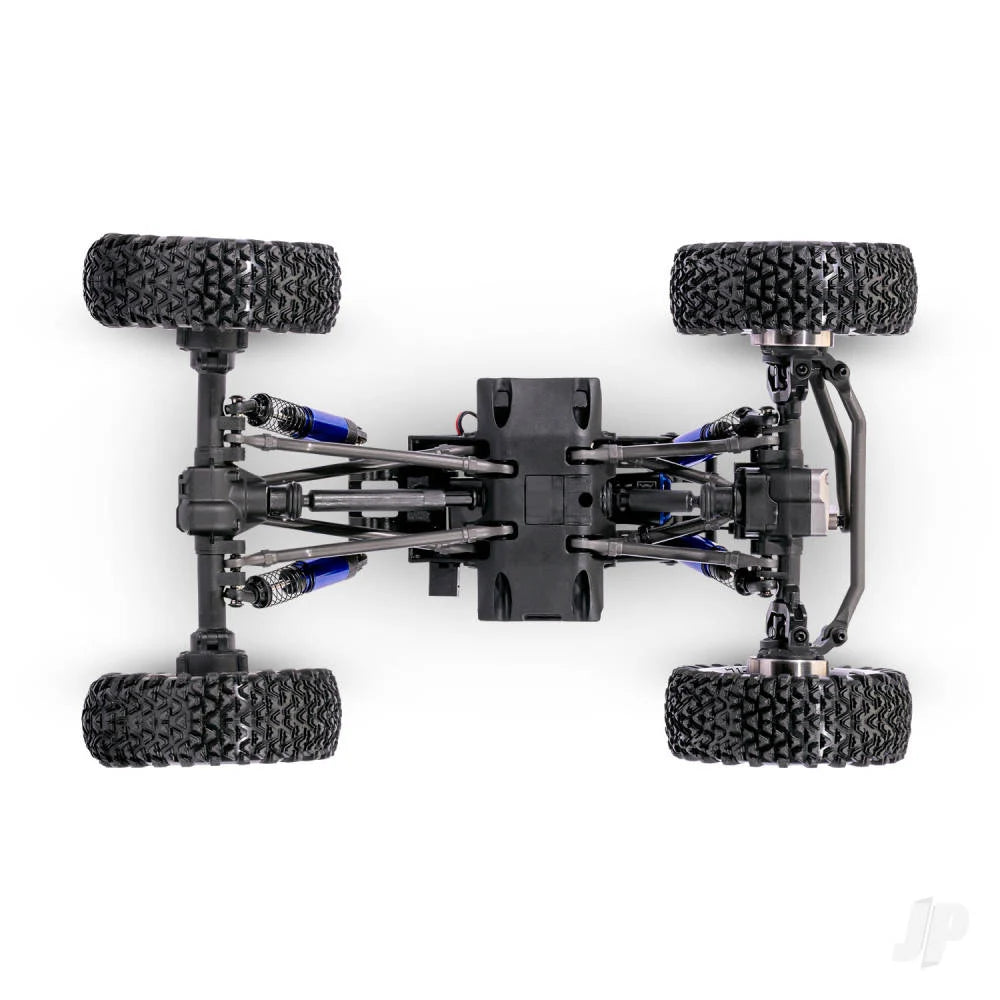Traxxas TXC-4M Extreme Crawler 1:18 4X4 RTD Crawler - Blue(+TQ Compact/3S BL/3350Kv/ Clipless Tube-Frame Body) - Pre Order - Expected mid December
