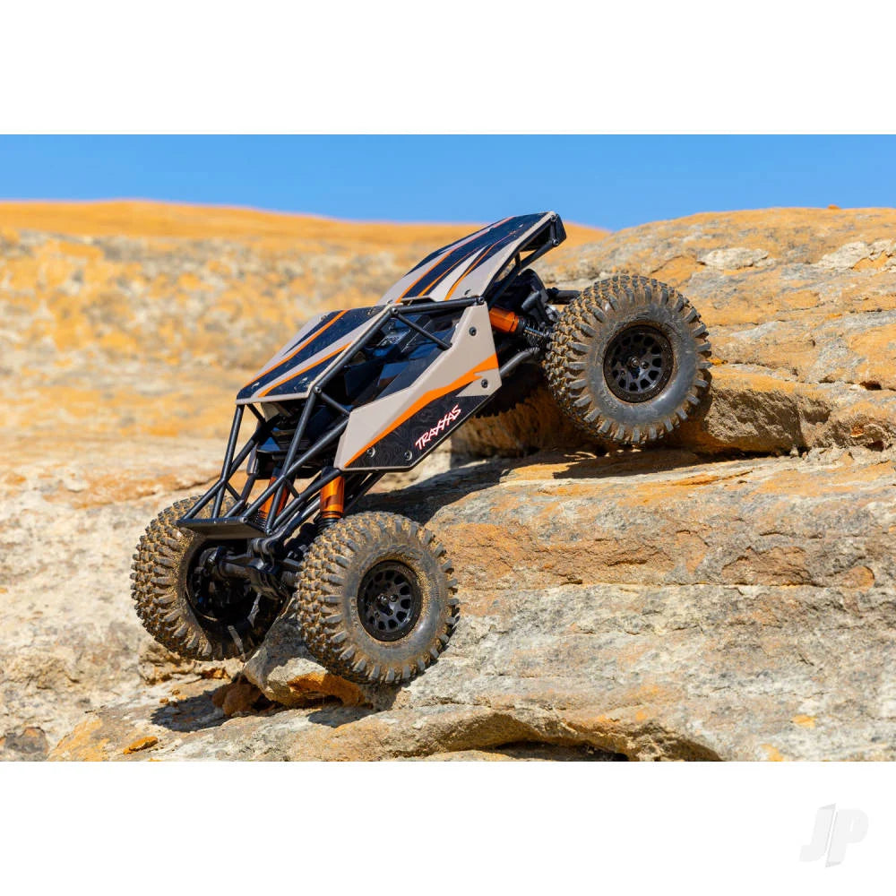 Traxxas TXC-4M Extreme Crawler 1:18 4X4 RTD Crawler - Tan (+TQ Compact/3S BL/3350Kv/ Clipless Tube-Frame Body) - Pre Order - Expected mid December