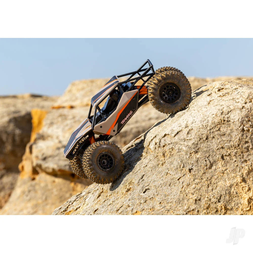 Traxxas TXC-4M Extreme Crawler 1:18 4X4 RTD Crawler - Tan (+TQ Compact/3S BL/3350Kv/ Clipless Tube-Frame Body) - Pre Order - Expected mid December