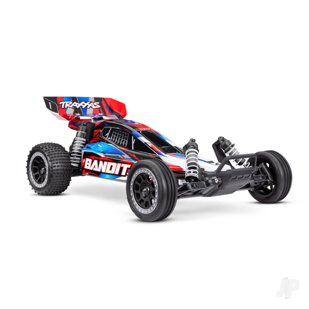 Bandit HD 1:10 Electric 2WD RTR Buggy Red (+ TQ 2-ch XL-5 Titan 550 7-Cell NiMH 4A USB-C charger)