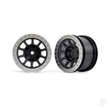 Wheels 2.2in (graphite gray satin chrome beadlock) (2) (Bandit rear)