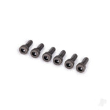 Screws 3x8mm caphead machine (hex drive) (6)