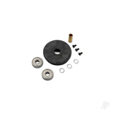 Rebuild kit 2200kV motor brushless (includes plastic endbell 5x16x5mm ball bearings (2) 5.05x7.5x.05 washer (1) 5.05x7.5x0.1 washer (1) 5.05x7.5x.19 washer (1) 6x5x15 spacer (1))