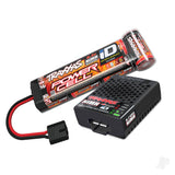 Traxxas Bigfoot HD 1:10 Electric 2WD RTR Monster Truck Blue (+ TQ 2-ch XL-5 Titan 550 7-Cell NiMH 4A USB-C charger)