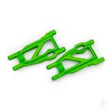 Suspension arms green front/rear (left & right) heavy duty (2)