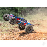 Traxxas Rustler 1:10 2WD RTR Stadium Truck - Red (+ TQi Sport 2-ch - TSM - VX3, Velineon V3200 - Clipless Body)
