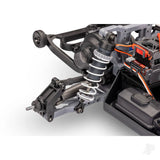 Traxxas Rustler 1:10 2WD RTR Stadium Truck - Black (+ TQi Sport 2-ch - TSM - VX3, Velineon V3200 - Clipless Body) (Copy)