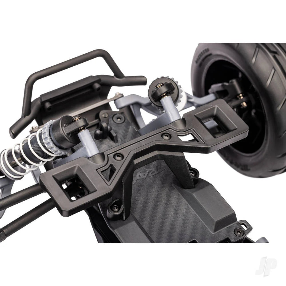 Traxxas Rustler 1:10 2WD RTR Stadium Truck - Black (+ TQi Sport 2-ch - TSM - VX3, Velineon V3200 - Clipless Body) (Copy)