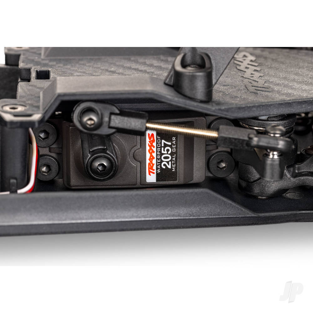 Traxxas Rustler 1:10 2WD RTR Stadium Truck - Black (+ TQi Sport 2-ch - TSM - VX3, Velineon V3200 - Clipless Body) (Copy)