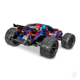 Traxxas Rustler 1:10 2WD RTR Stadium Truck - Red (+ TQi Sport 2-ch - TSM - VX3, Velineon V3200 - Clipless Body)