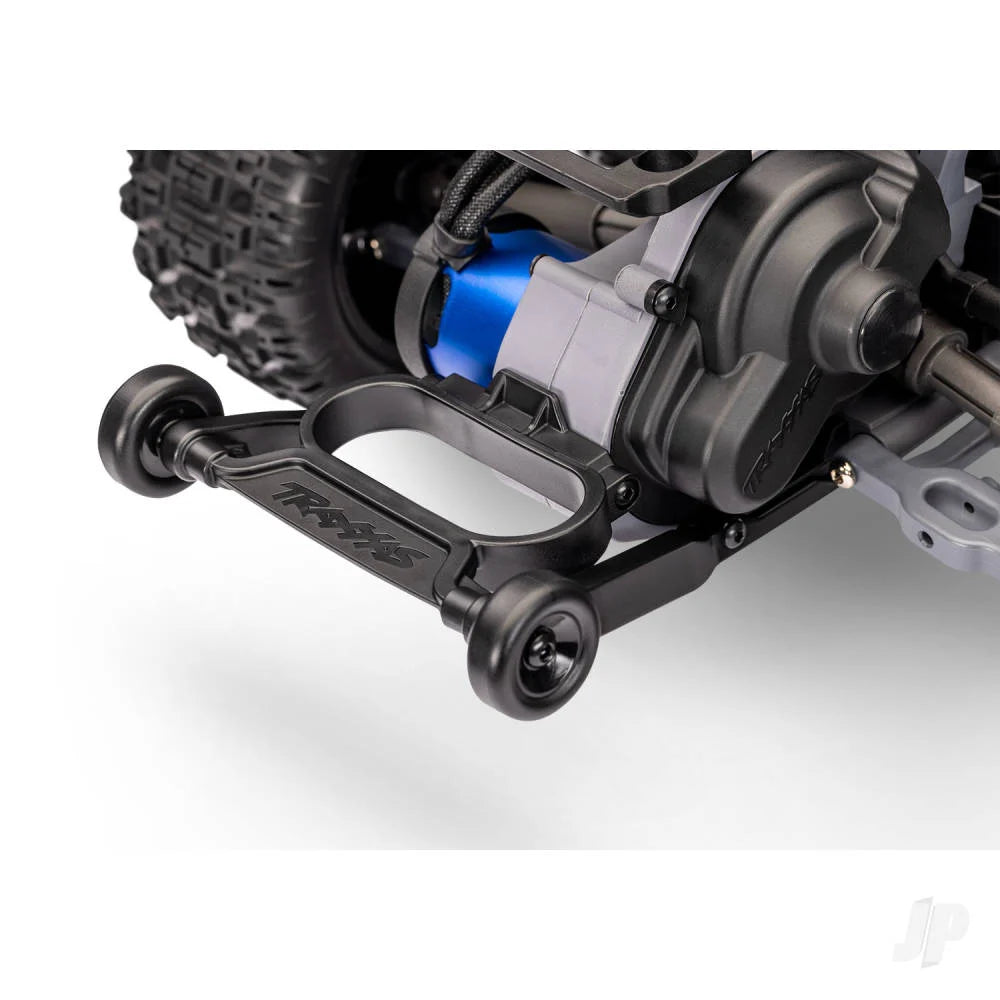 Traxxas Rustler 1:10 2WD RTR Stadium Truck - Black (+ TQi Sport 2-ch - TSM - VX3, Velineon V3200 - Clipless Body) (Copy)