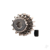 Gear 15-T pinion (32-pitch) (fits 3mm shaft)/ set screw
