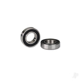Ball bearings black rubber sealed (10x19x5mm) (2)