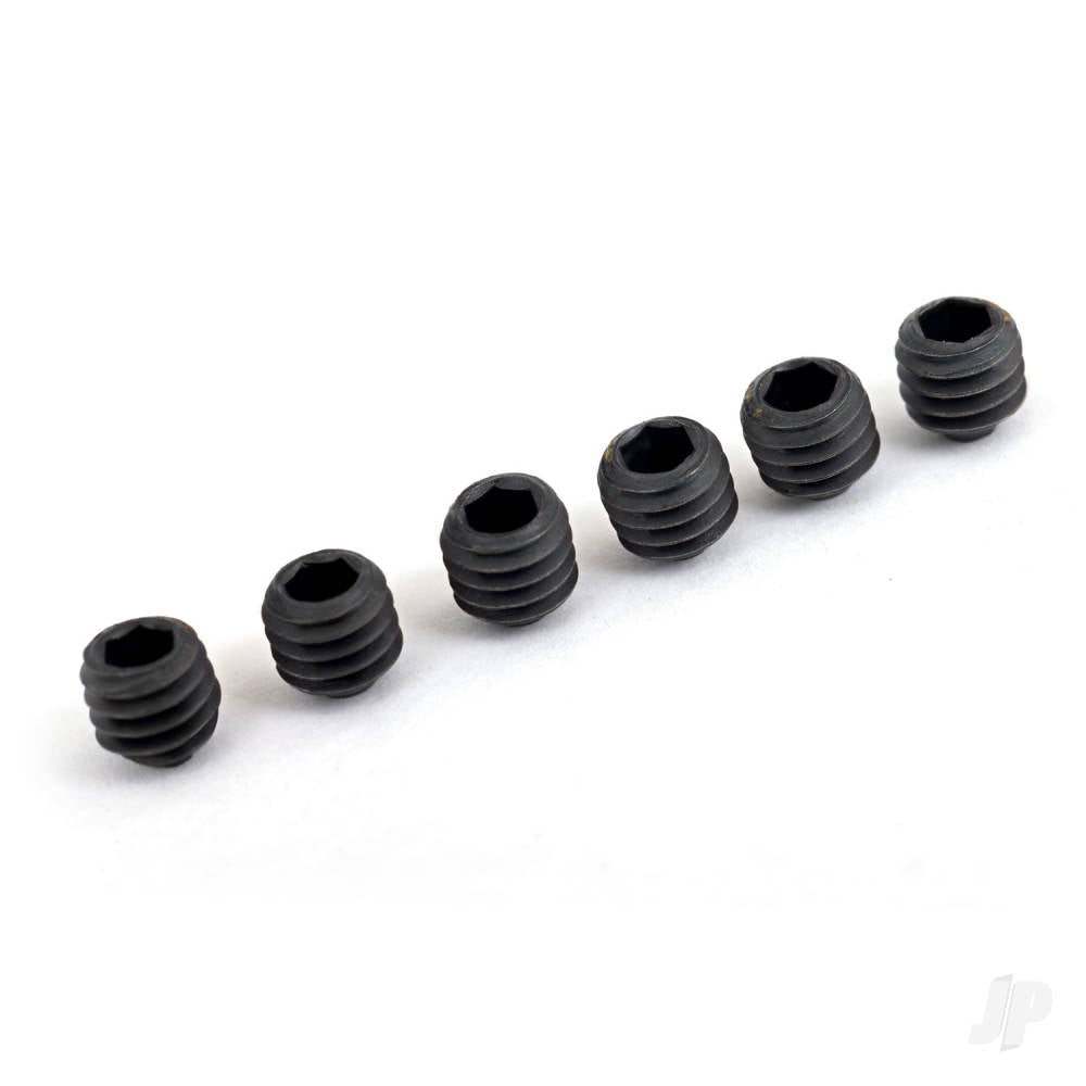 Screws set (grub) 4mm (with heavy duty threadlock) (6)