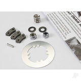 Rebuild kit slipper clutch (Steel disc / friction pads (3 pcs) / spring (2 pcs) / 2x9.8mm pin / 5x8mm M with 5.0mm NL (1pc) / 4.0mm NL (1pc))