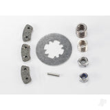 Rebuild kit slipper clutch (Steel disc / friction pads (3 pcs) / spring (2 pcs) / pin / 4.0mm NL (1pc) / 5.0mm NL (1pc))