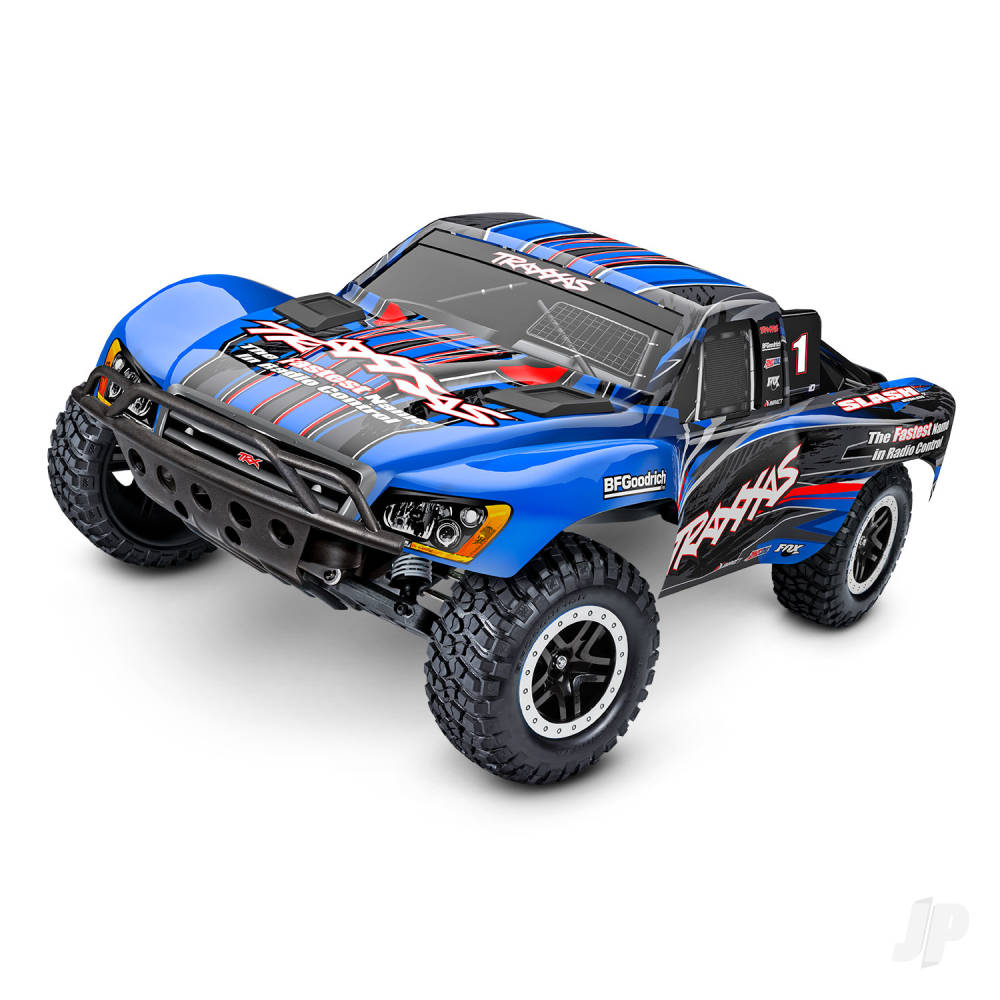 Slash BL-2S 1:10 2WD RTR Brushless Electric Short Course Truck Blue (+ TQ 2-ch BL-2s 3300kV)