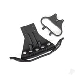 Bumper front/ bumper mount (fits 2WD Slash) (for LED light kit installation)