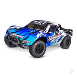 Traxxas Slash 1:10 2WD RTR Short Course Truck - Blue (+ TQi Sport 2-ch - VX3 - Velineon V3200 - Clipless Body) (Copy) (Copy)