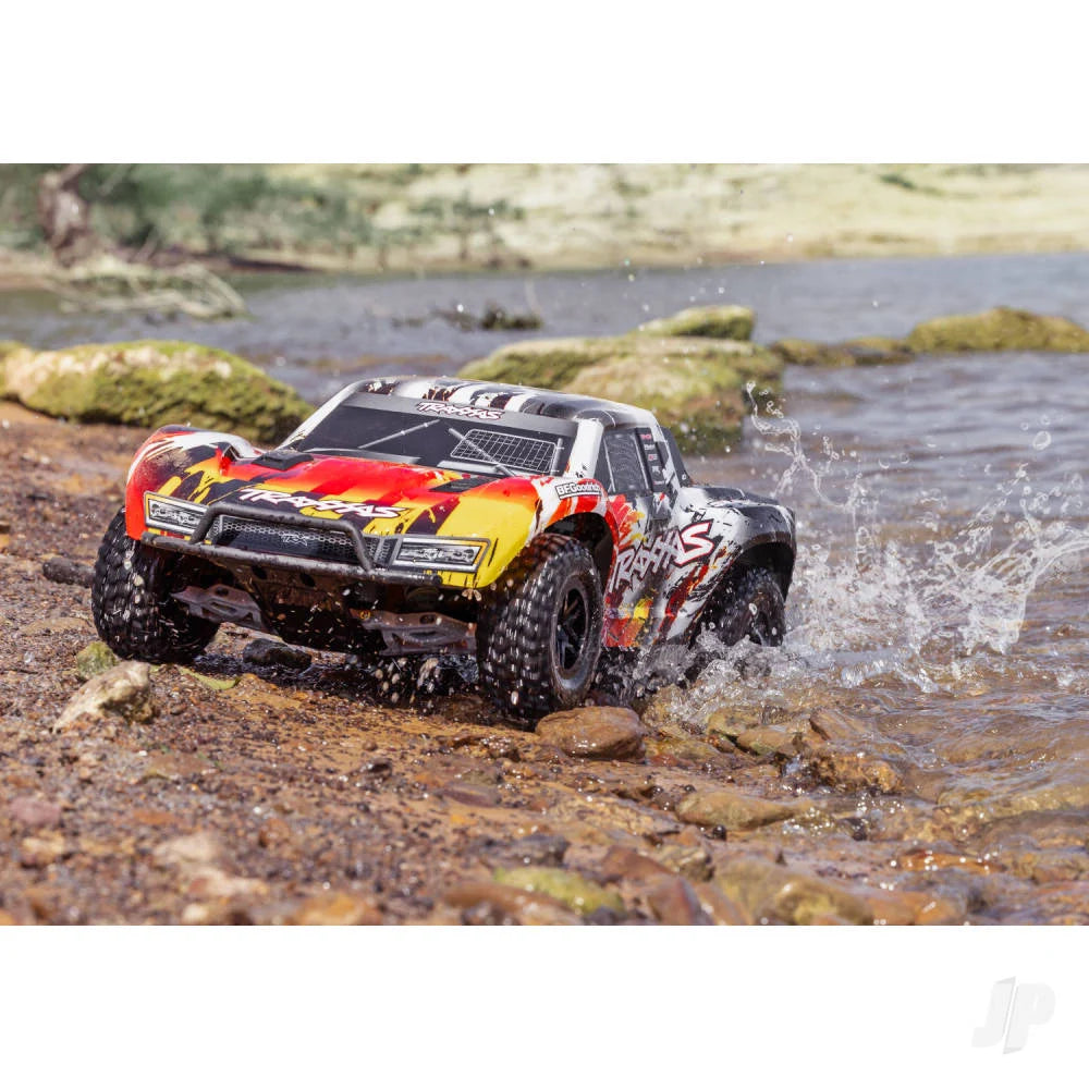 Traxxas Slash 1:10 2WD RTR Short Course Truck - Red (+ TQi Sport 2-ch - VX3 - Velineon V3200 - Clipless Body)