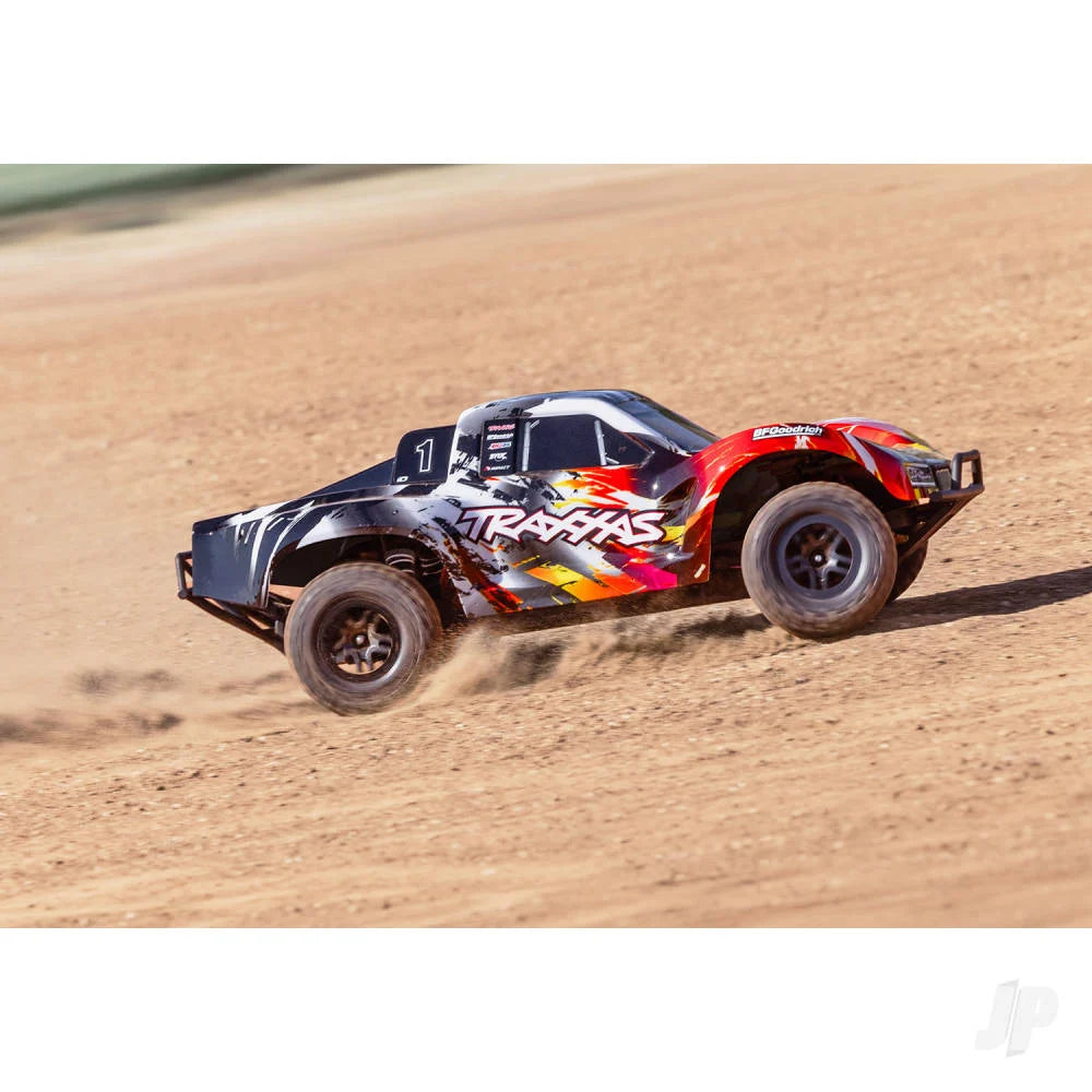 Traxxas Slash 1:10 2WD RTR Short Course Truck - Red (+ TQi Sport 2-ch - VX3 - Velineon V3200 - Clipless Body)