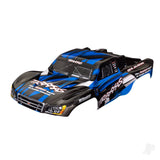 Body Slash 2WD (also fits Slash VXL & Slash 4X4) blue (painted decals applied)