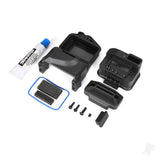 Box receiver (sealed) (servo mount)/ foam (2)/ access plug/ 3x10mm BCS (1)/ 2.5x8mm CS (2)/ 3x4mm GS/ silicone grease