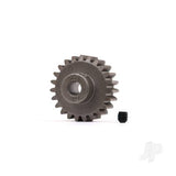 Traxxas Gear - 23-T pinion (1.0 metric pitch) (fits 5mm shaft)/ set screw (for use only with steel spur gears) 6481X