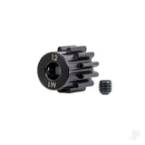 Gear 12-T pinion (1.0 metric pitch) (fits 5mm shaft) / set screw