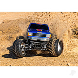 Bigfoot HD BL-2S 1:10 4WD RTR Monster Truck Blue (+ TQ 2-ch BL-2S 3300kV Classic Replica No. 8 Clipless Body)