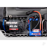 Traxxas 1/10 Rustler 4X4 BL-2S - 4WD RTR Brushless Electric Stadium Truck - Blue (+ TQ 2-ch/BL-2s/3300kV)