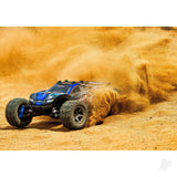 Traxxas 1/10 Rustler 4X4 BL-2S - 4WD RTR Brushless Electric Stadium Truck - Blue (+ TQ 2-ch/BL-2s/3300kV)