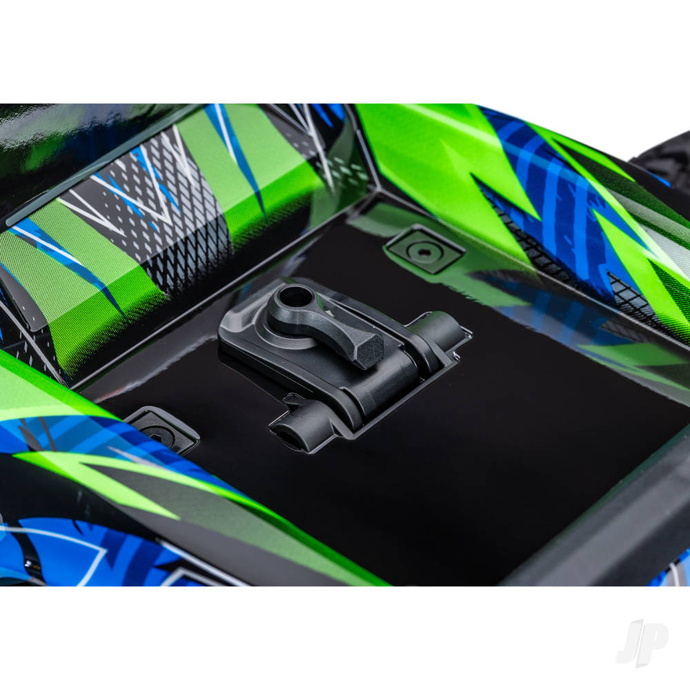 Traxxas Stampede 4WD 1:10 4WD RTR Monster Truck - Black (+ TQi Sport 2-ch/VX3 V3200 Clipless Body)