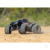 Traxxas Stampede 4WD 1:10 4WD RTR Monster Truck - Black (+ TQi Sport 2-ch/VX3 V3200 Clipless Body)