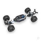 Traxxas Stampede 4WD 1:10 4WD RTR Monster Truck - Black (+ TQi Sport 2-ch/VX3 V3200 Clipless Body)