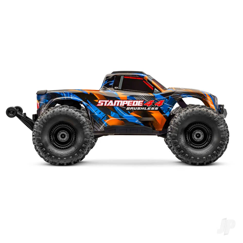 Traxxas Stampede 4WD 1:10 4WD RTR Monster Truck - Orange (+ TQi Sport 2-ch/VX3 V3200 Clipless Body)