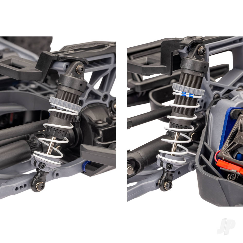 Traxxas Rustler 1:10 4WD RTR Stadium Truck, -Red (+ TQi Sport 2-ch - TSM - VX3 - Velineon V3200 - Clipless Body)