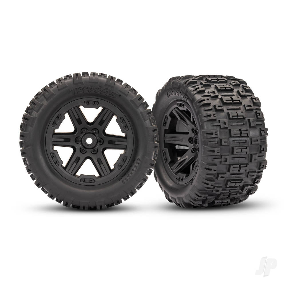 Traxxas Rustler 1:10 4WD RTR Stadium Truck, -Red (+ TQi Sport 2-ch - TSM - VX3 - Velineon V3200 - Clipless Body)