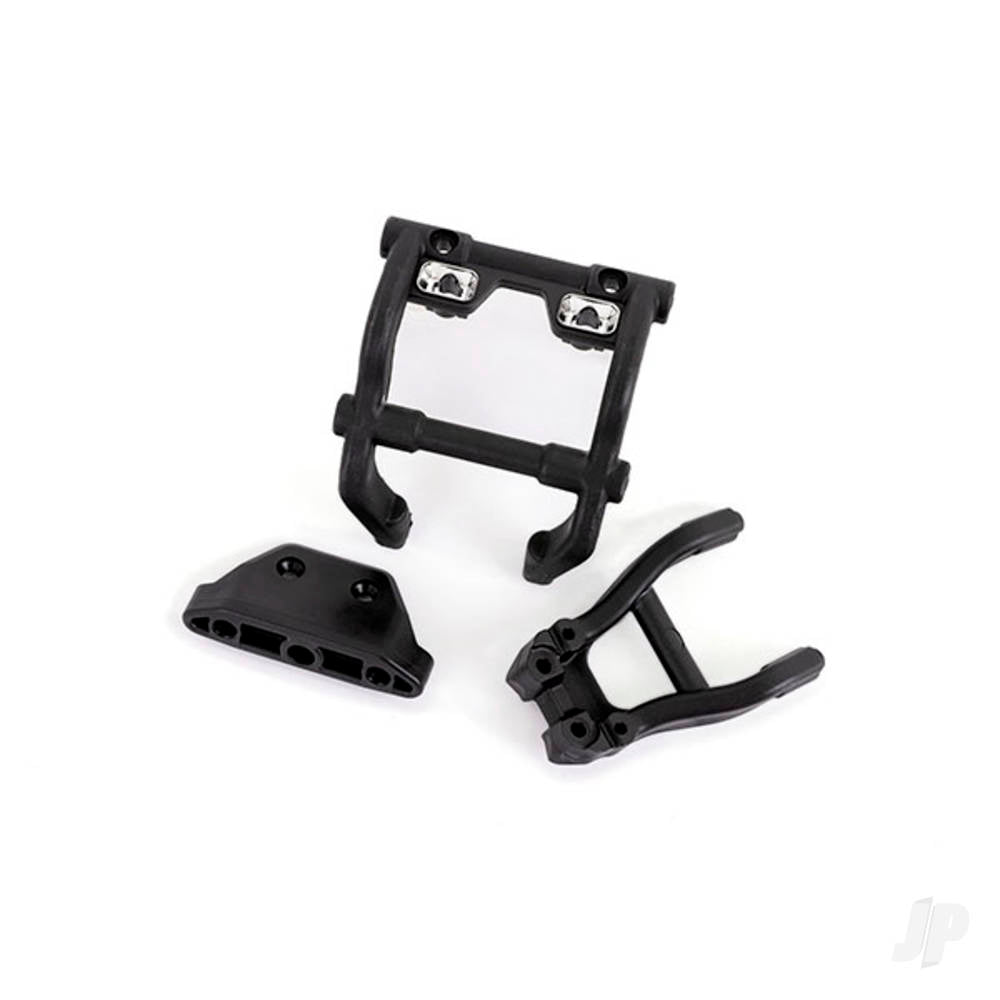 Wheelie bar mounts/ rear Skid plate (fits 4WD Stampede) (for LED light kit installation)