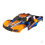 Body Slash 4X4 (also fits Slash VXL & Slash 2WD) orange & blue (painted decals applied)