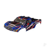 Traxxas Body Slash 4X4 (also fits Slash VXL & Slash 2WD) Blue (painted decals applied) (assembled with front & rear latches for clipless mounting)