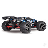 Traxxas E-Revo 1:16 4X4 Monster Truck - Blue (+ TQ 2-ch/XL-2.5/Titan 550/6-Cell NiMH/USB-C charger)