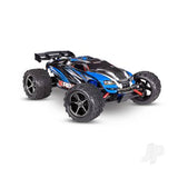 Traxxas E-Revo 1:16 4X4 Monster Truck - Blue (+ TQ 2-ch/XL-2.5/Titan 550/6-Cell NiMH/USB-C charger)