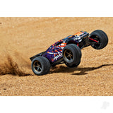 Traxxas E-Revo VXL 1:16 4X4 RTR Brushless Electric Racing Monster Truck (+ TQi 2-ch/VXL-3m/Velineon 380/6-Cell NiMH/2A USB-C charger)