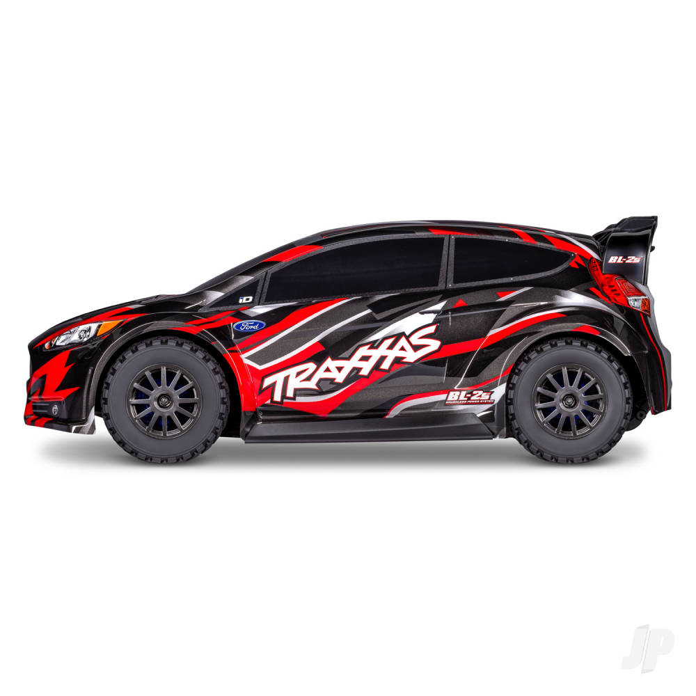 Traxxas Fiesta ST 1:10 AWD RTR Rally Car -  Red TQ 2-ch/BL-2S Motor & ESC)