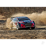 Traxxas Fiesta ST 1:10 AWD RTR Rally Car -  Red TQ 2-ch/BL-2S Motor & ESC)