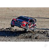 Traxxas Fiesta ST 1:10 AWD RTR Rally Car -  Red TQ 2-ch/BL-2S Motor & ESC)