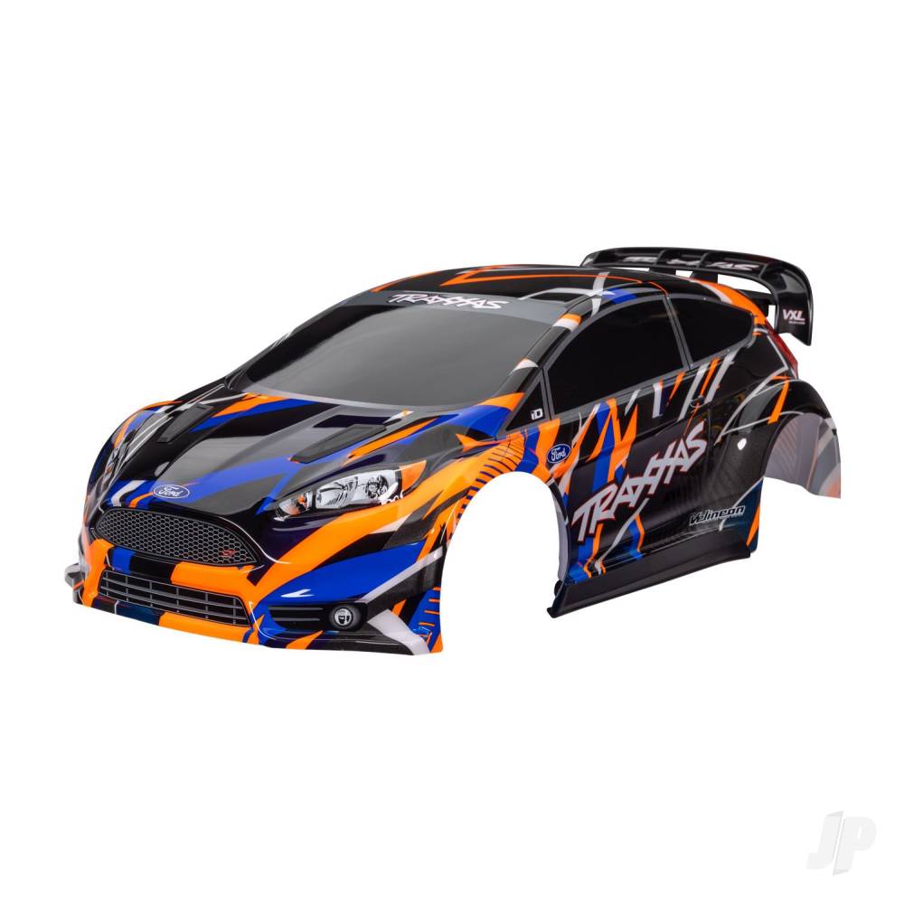 Body Ford Fiesta ST Rally VXL orange (painted decals applied)