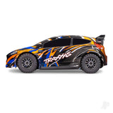 Traxxas Ford Fiesta ST Rally VXL - 1/10 scale AWD rally car - Ready-To-Race with TQi 2.4 GHz radio system/Velineon brushless power system/and clipless licensed ProGraphix body