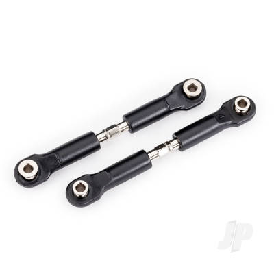 Turnbuckles camber link 49mm (63mm center to center) (assembled with rod ends and hollow balls) (1 left 1 right)